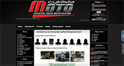 Desktop Screenshot of motocyklista.info
