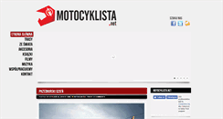 Desktop Screenshot of motocyklista.net